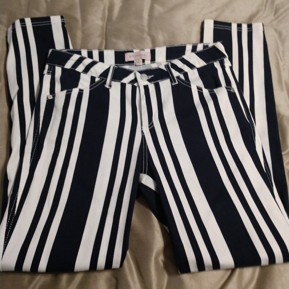 Philosophy Striped Jeans